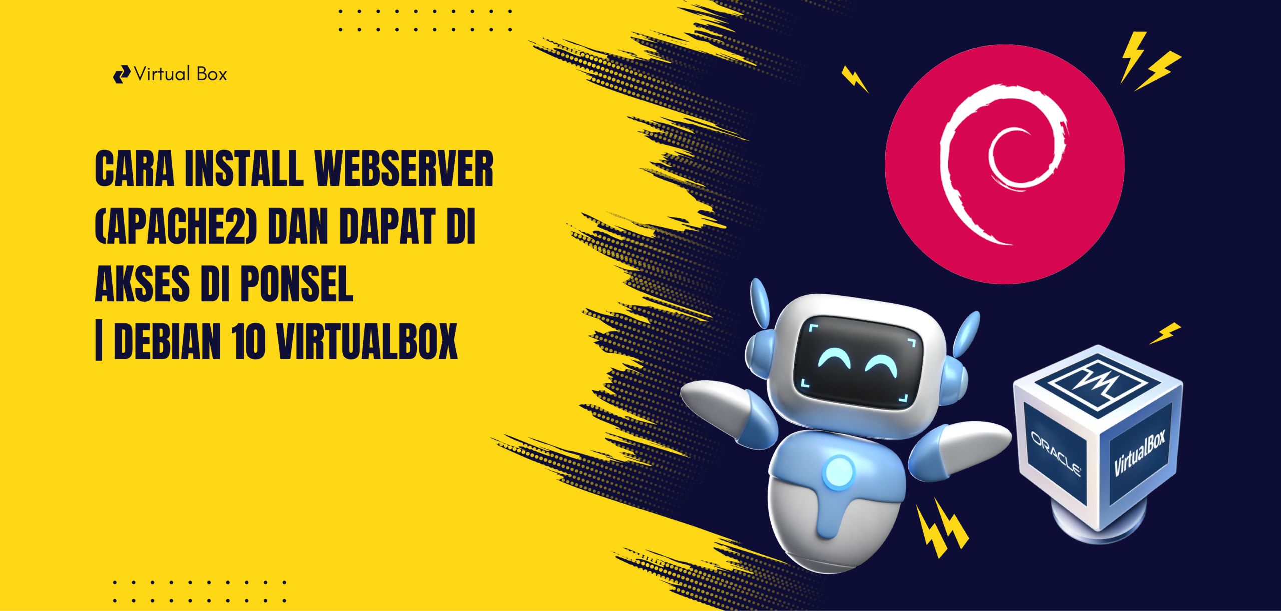 CARA INSTALL WEBSERVER (Apache2) dengan konfigurasi IP DHCP + BISA AKSES DI PONSEL CARA INSTALL WEBSERVER (Apache2) dengan konfigurasi IP DHCP + BISA AKSES DI PONSEL